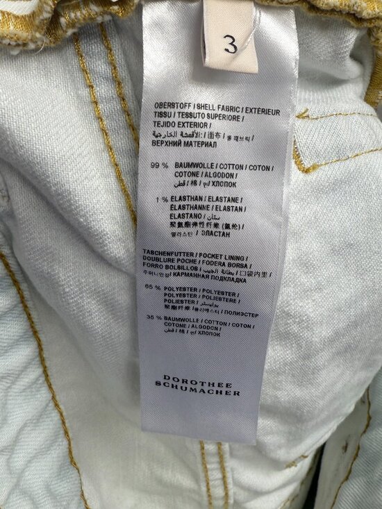 Dorothee Schumacher Made in Italy Women's Flare Jeans Size 3 IT / 6 or M in US - Picture 7 of 10